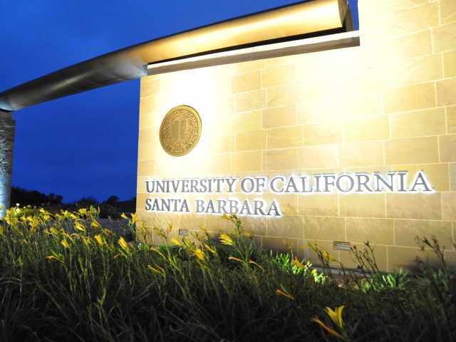 UCSB Henley Gate. Credit: Michael Eliason